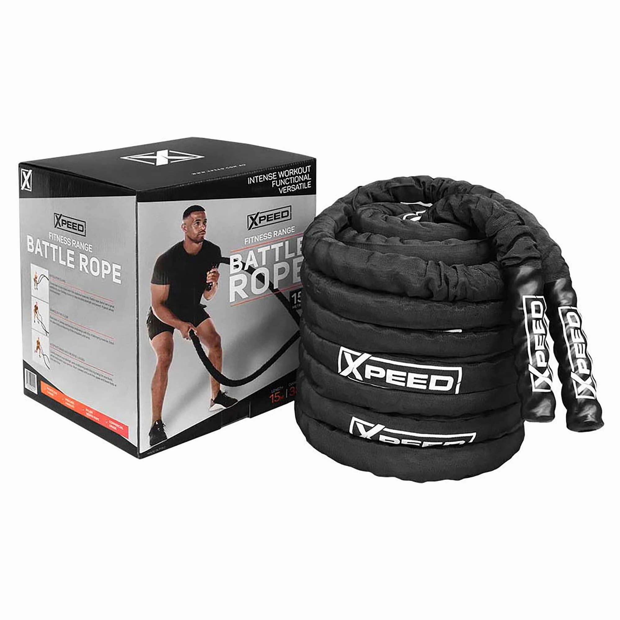 15m Battle Rope With Casing