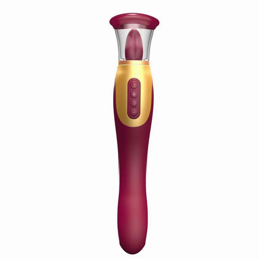 4-In-1 Multiple Clit Sucker G Spot Vibrator