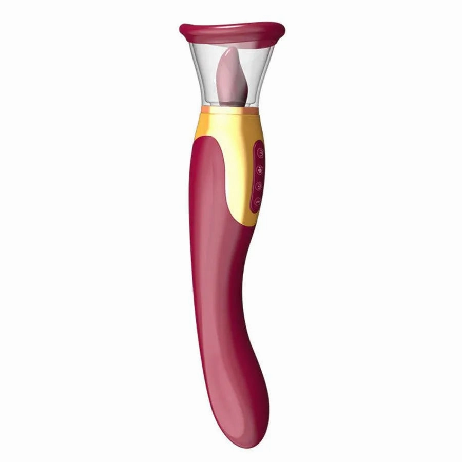 4-In-1 Multiple Clit Sucker G Spot Vibrator