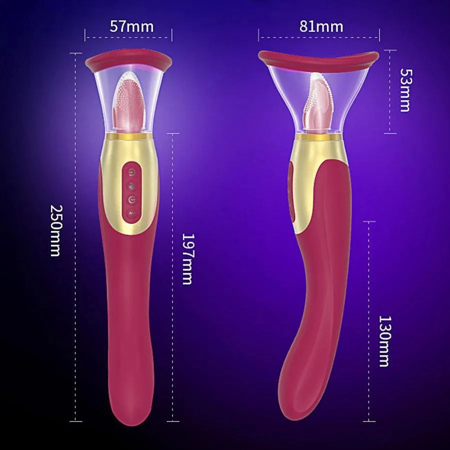 4-In-1 Multiple Clit Sucker G Spot Vibrator