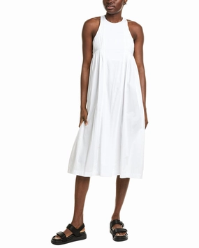 Alpha Studio Girocollo Midi Dress