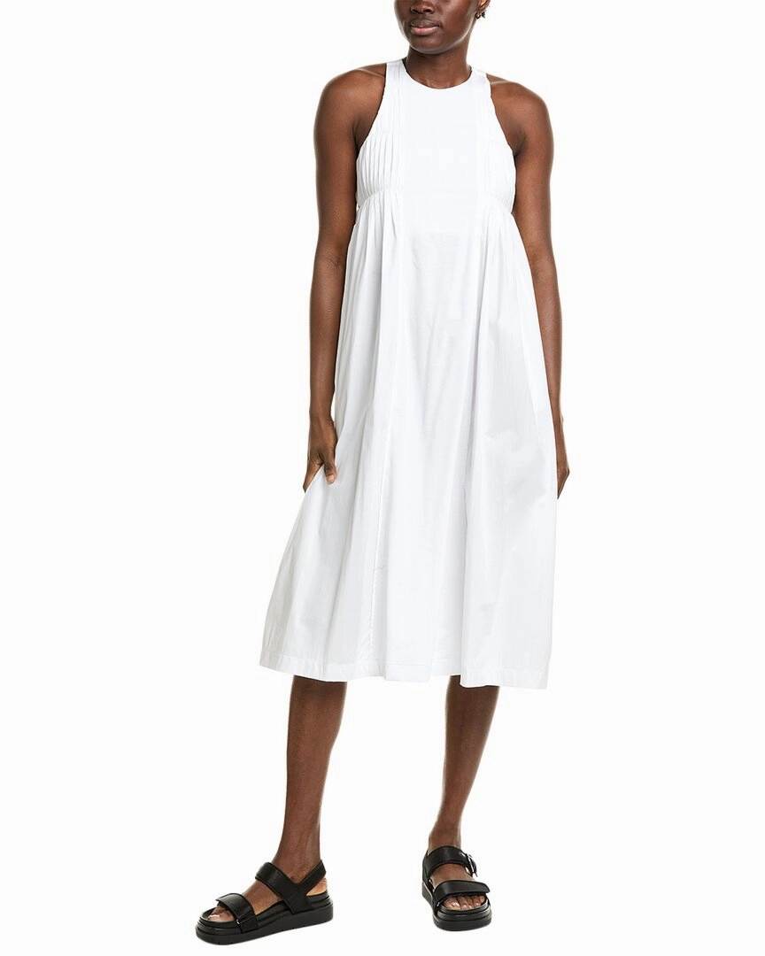 Alpha Studio Girocollo Midi Dress