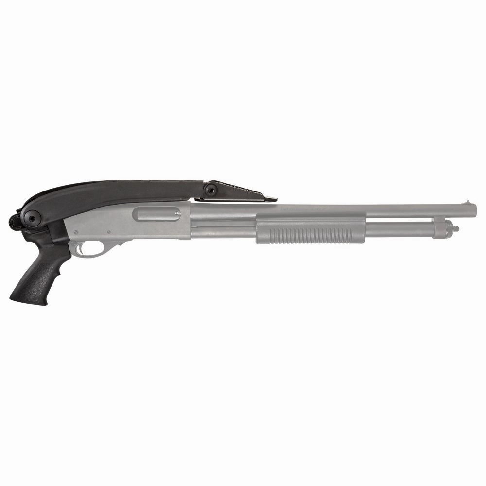 ATI Tactical Top Folding Shotgun Stock - Black