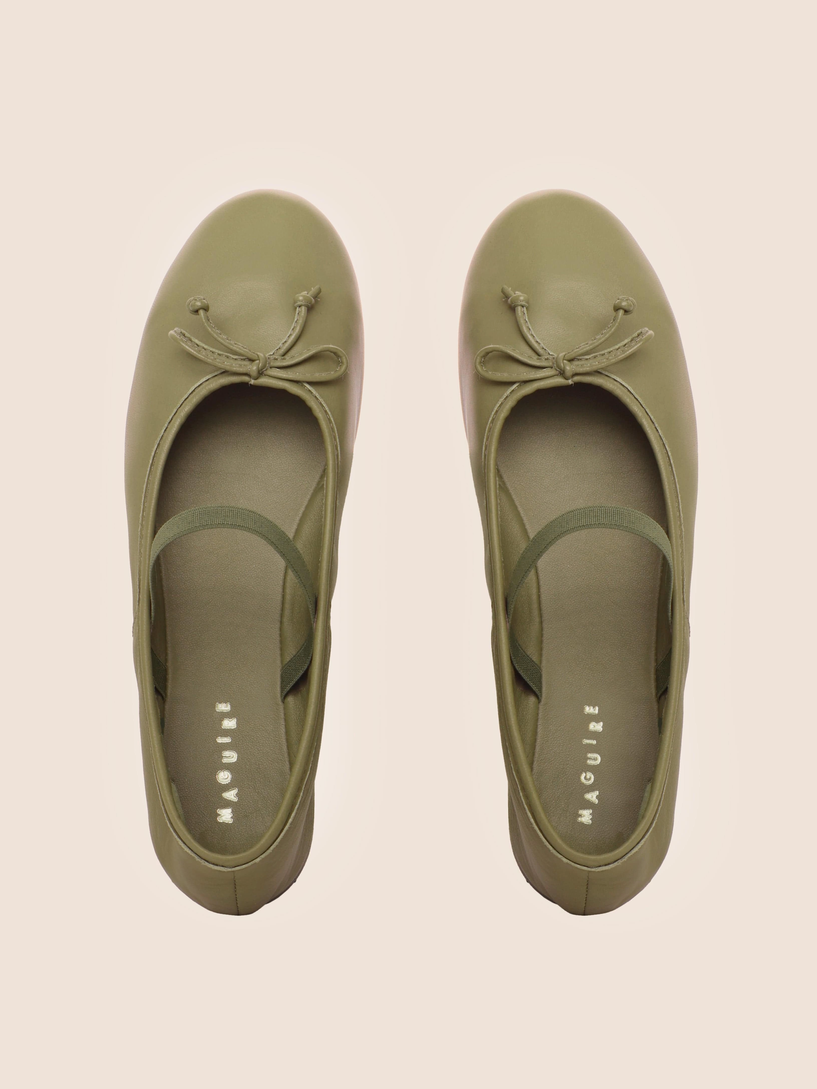 Betis Olive Ballerina