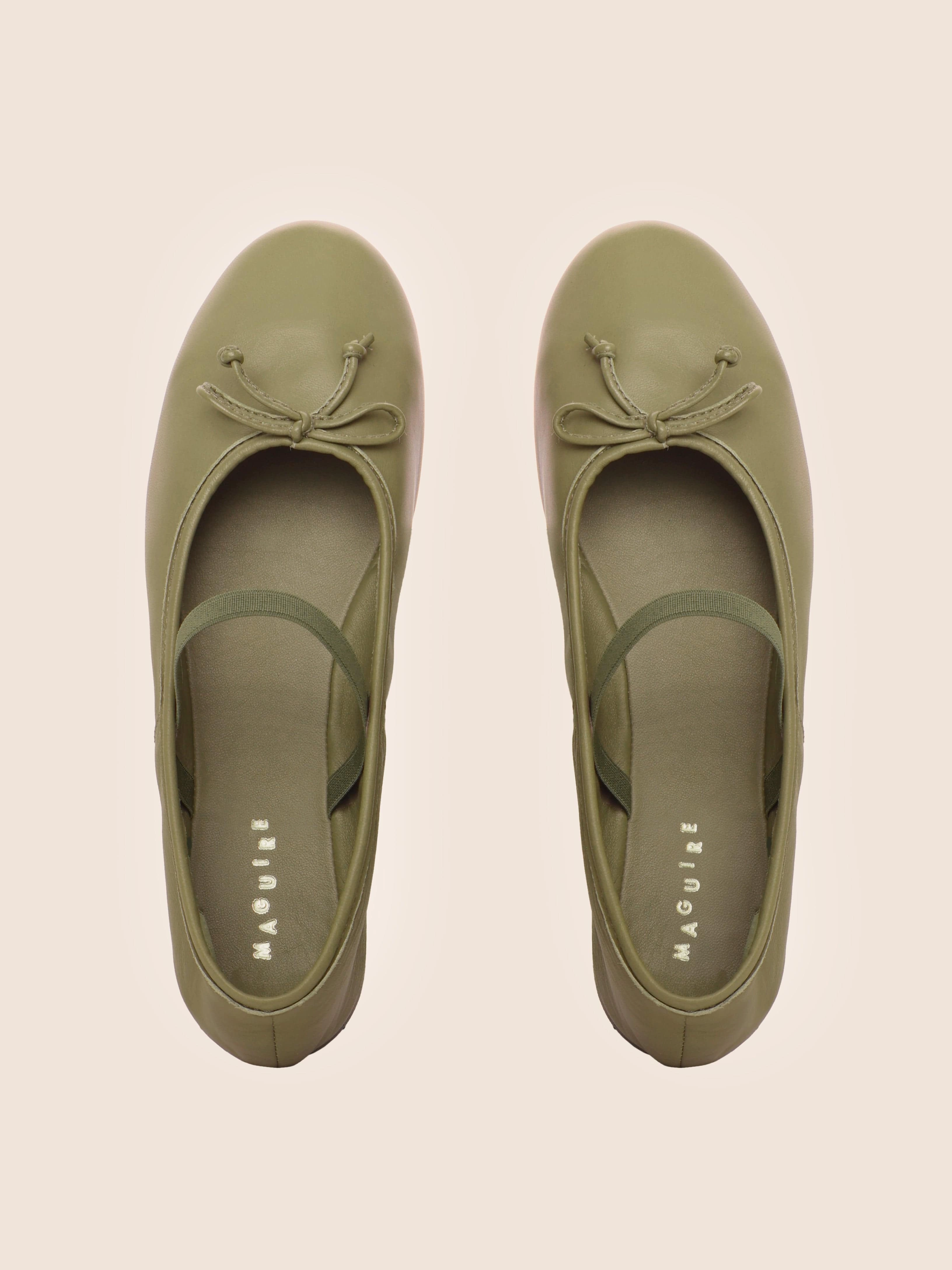 Betis Olive Ballerina