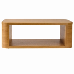 Better Homes & Gardens BHS436249972022 Juliet Coffee Table, Light Honey Finish