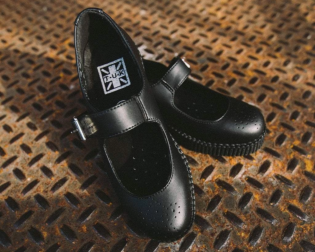 Black TUKskin™ Viva Low Mary Jane