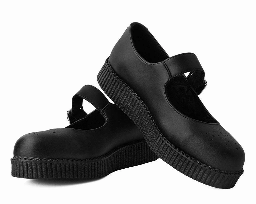 Black TUKskin™ Viva Low Mary Jane