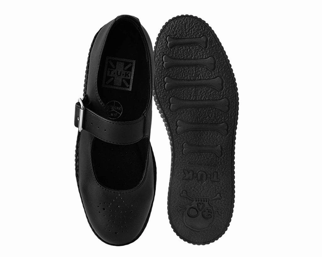 Black TUKskin™ Viva Low Mary Jane