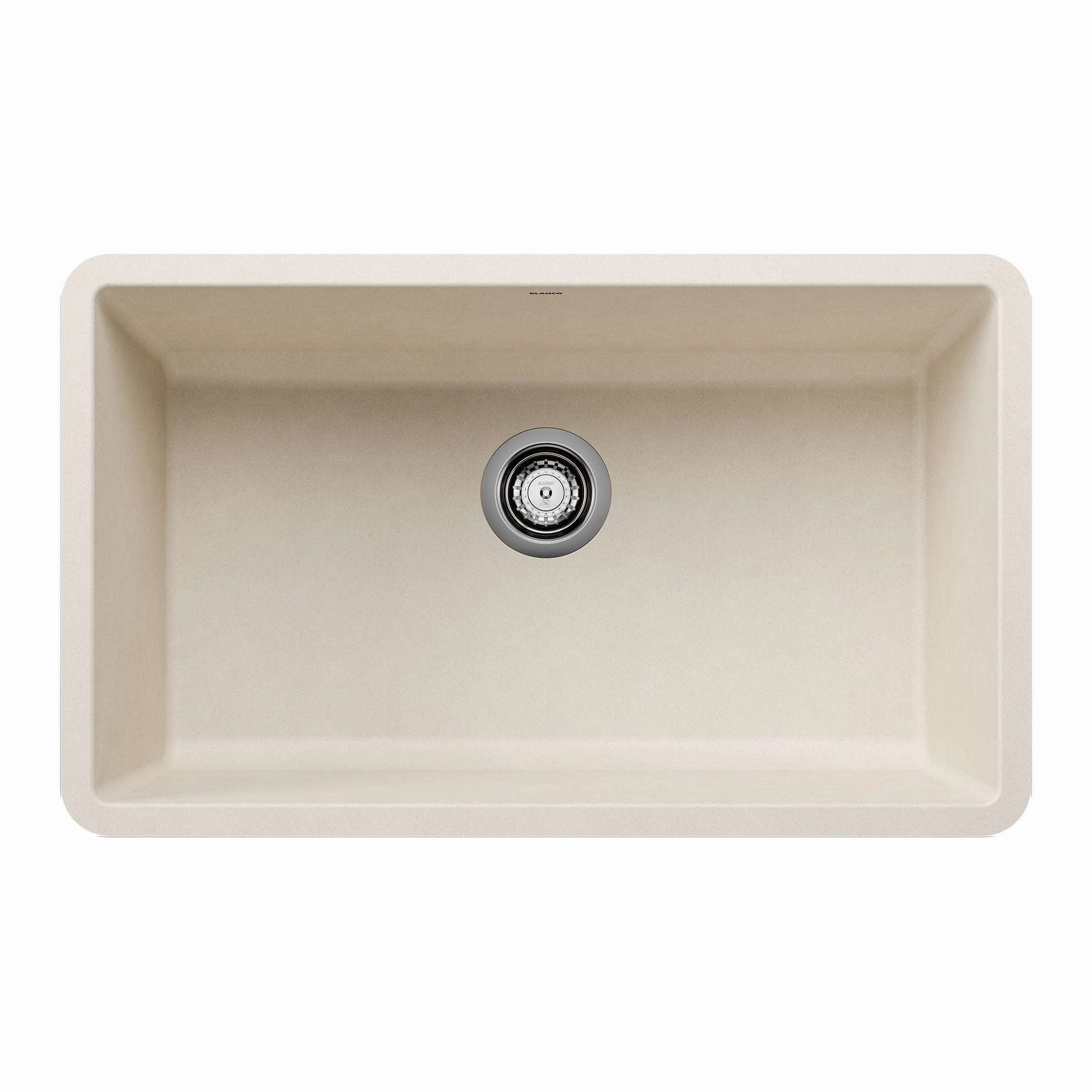 Blanco 442533 Precis 30 Inch Undermount Single Basin Silgranit Kitchen Sink - White