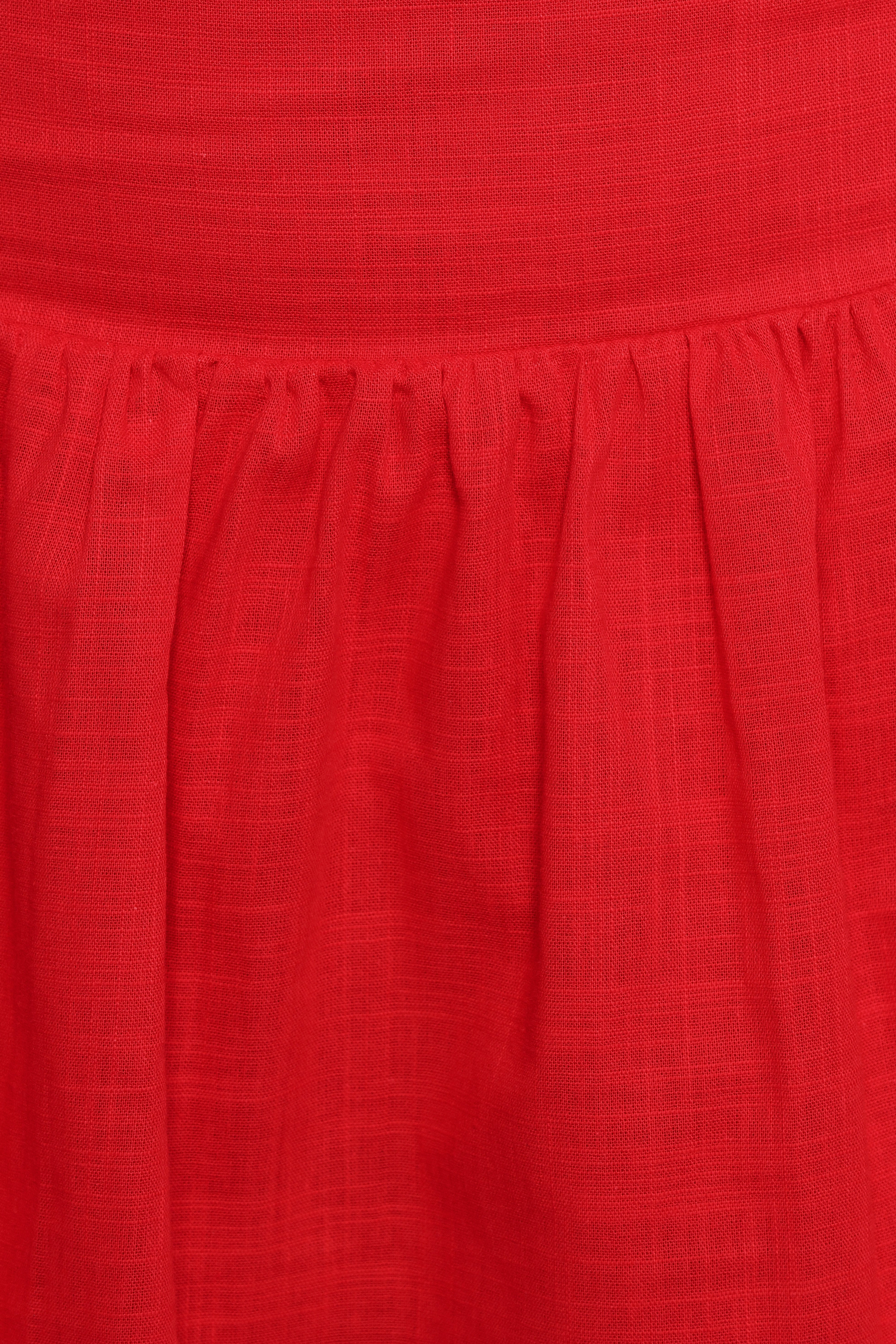 Boala Mini Skirt - Red