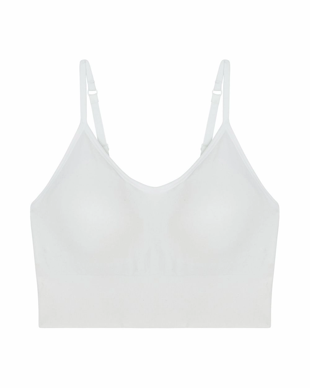Cabana Cotton Seamless Crop Cami Bralette