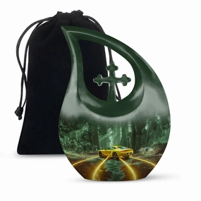 Car Memory Urn: Small Cremation Urn For Human Ashes