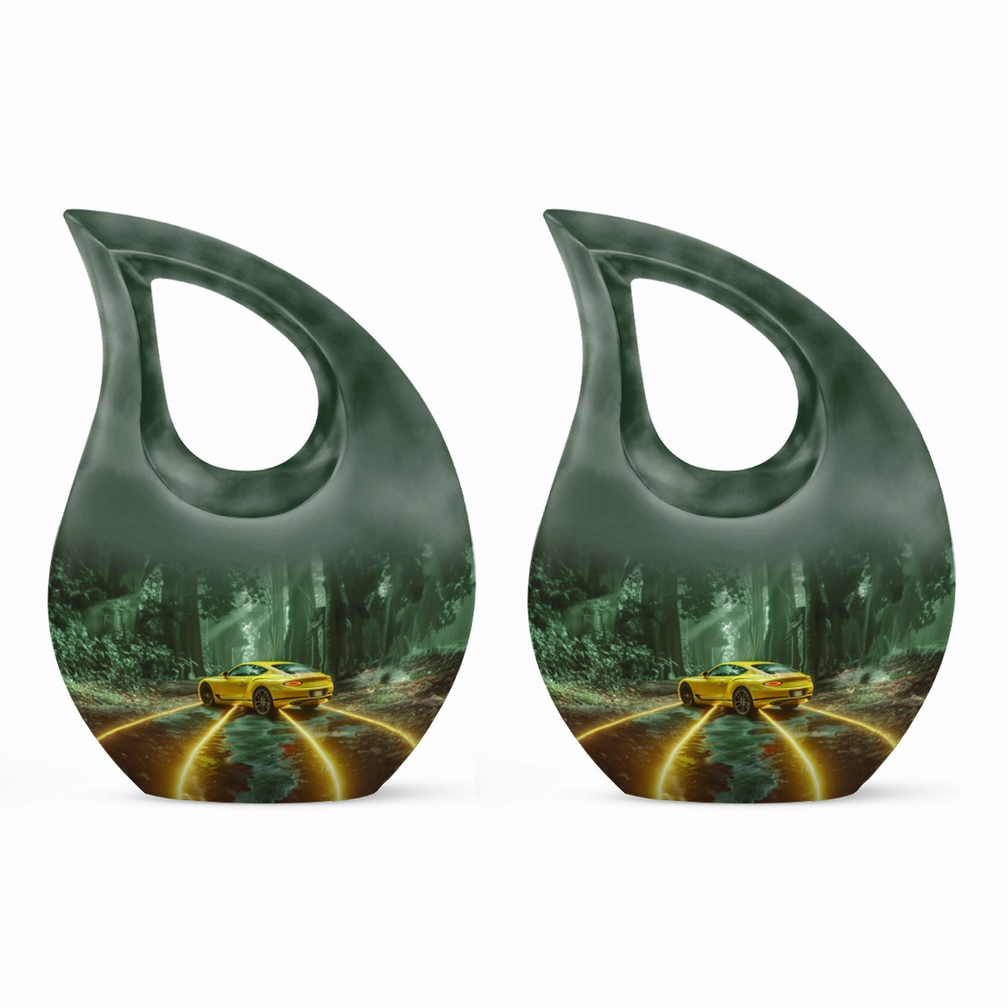 Car Memory Urn: Small Cremation Urn For Human Ashes