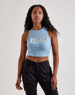 Central Mills Bratz Chrome Logo Tank Top