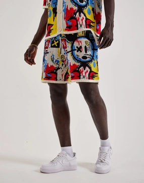 Chapter By Kohli Art Knit Shorts