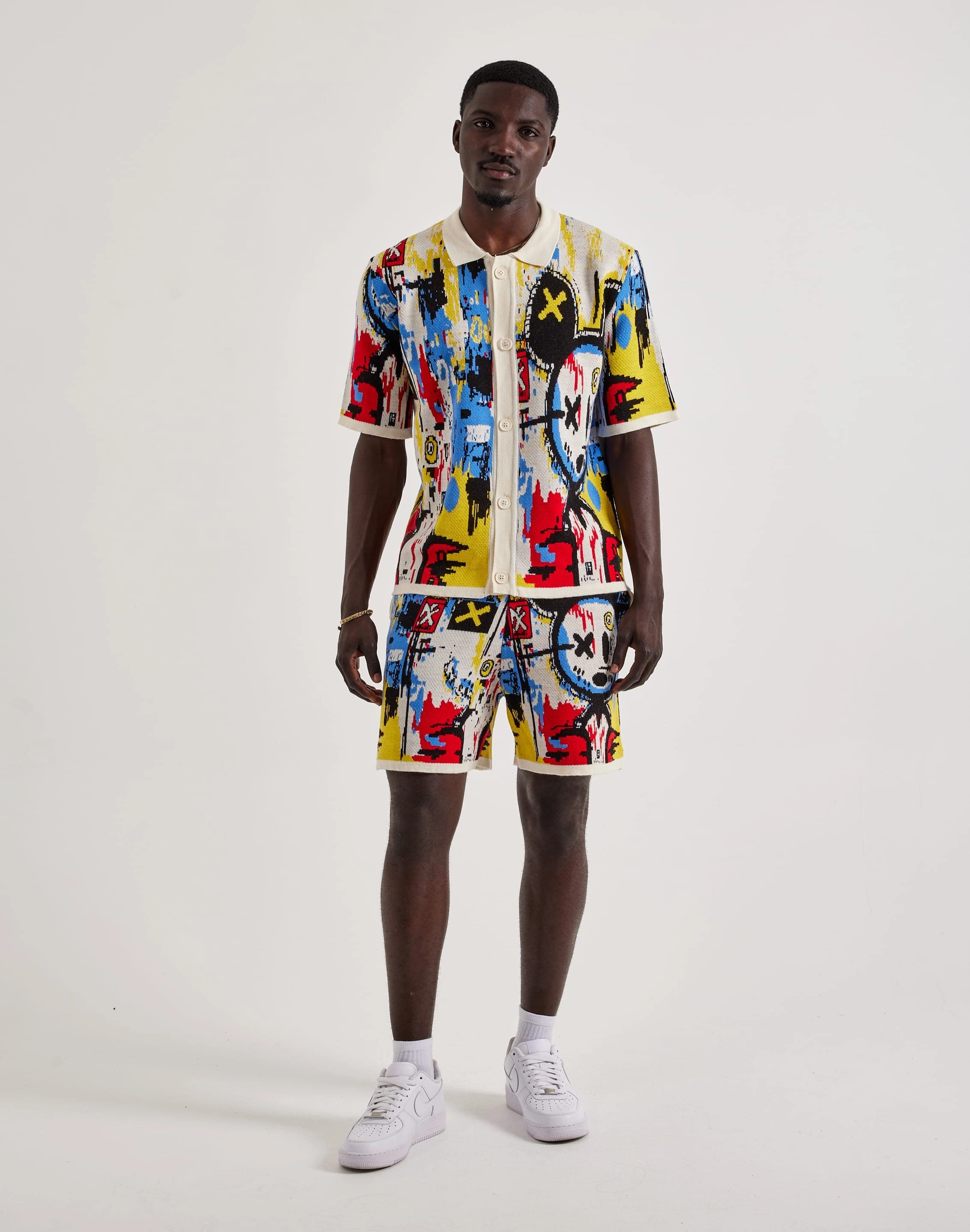 Chapter By Kohli Art Knit Shorts