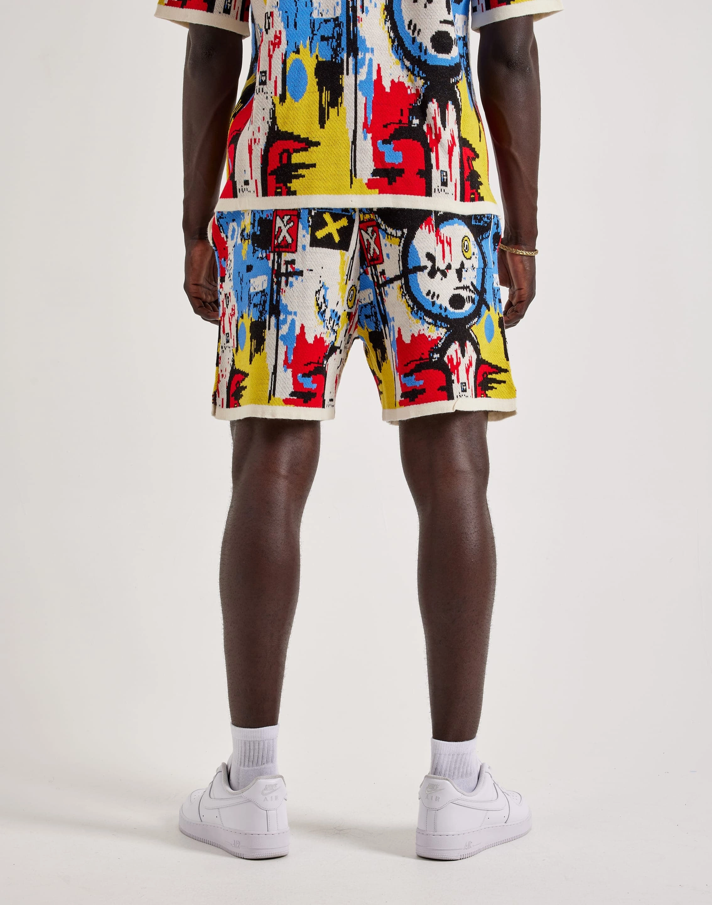 Chapter By Kohli Art Knit Shorts
