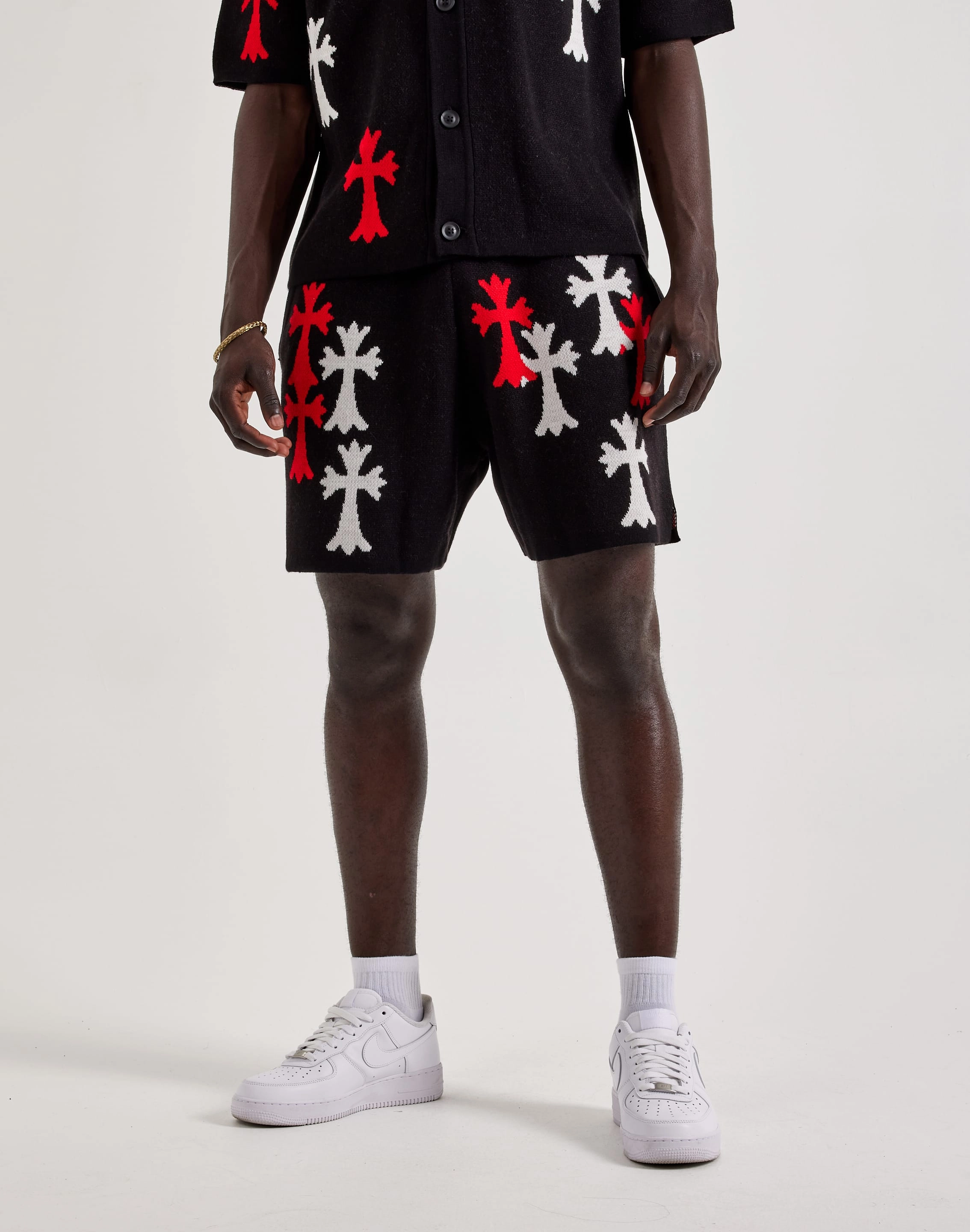 Chapter By Kohli Cross Knit Shorts