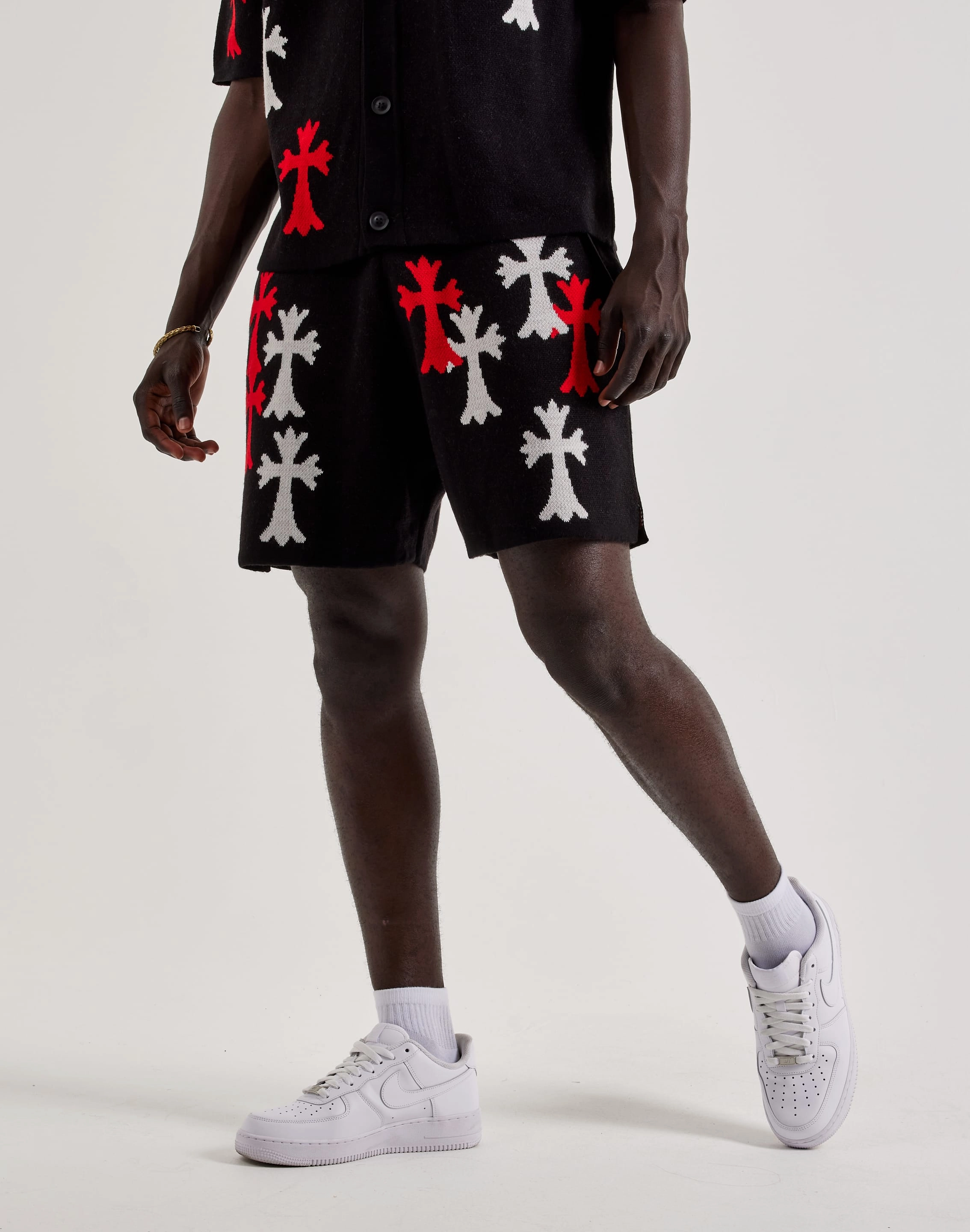 Chapter By Kohli Cross Knit Shorts