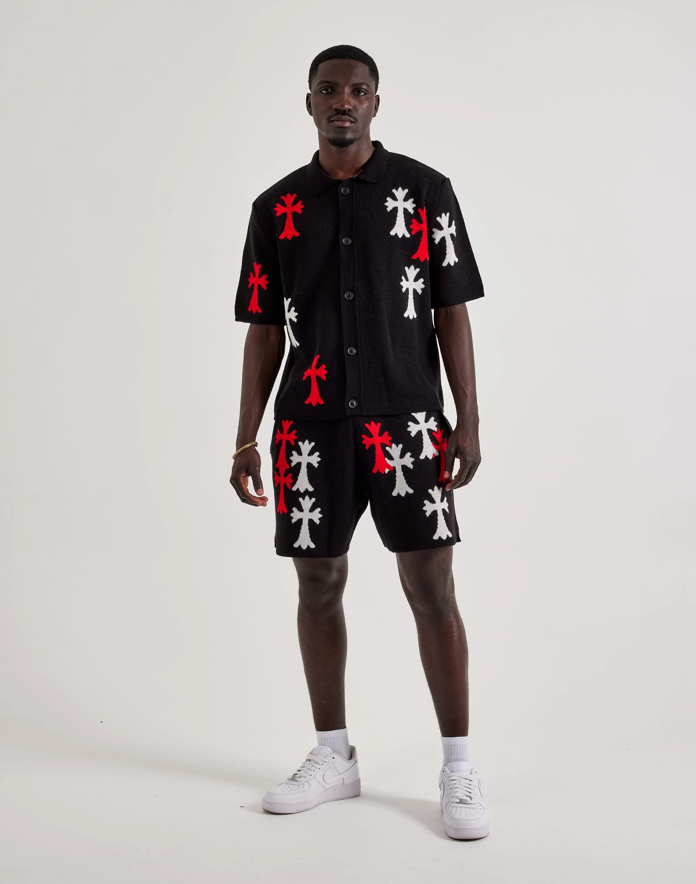 Chapter By Kohli Cross Knit Shorts