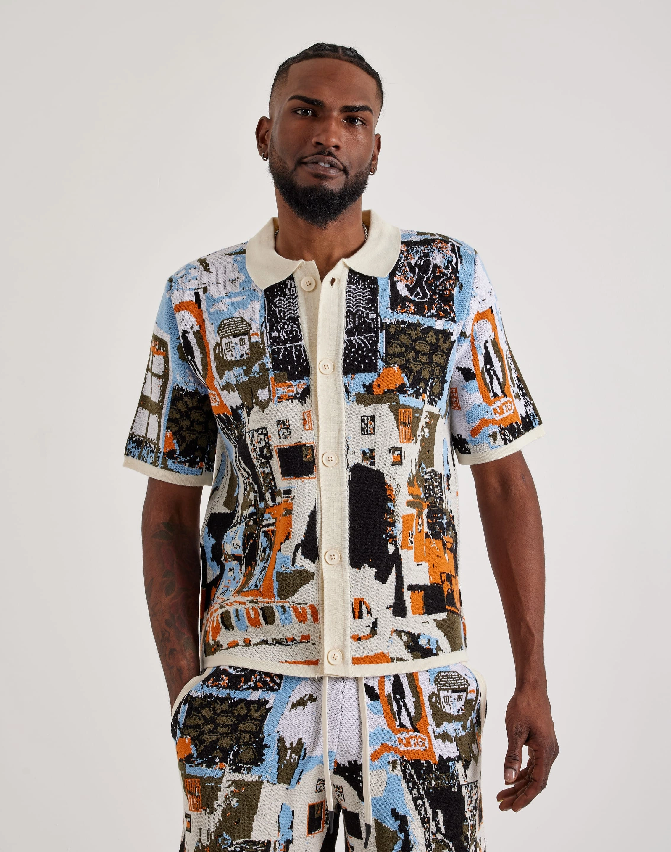 Chapter By Kohli One In A Million Knit Button Shirt
