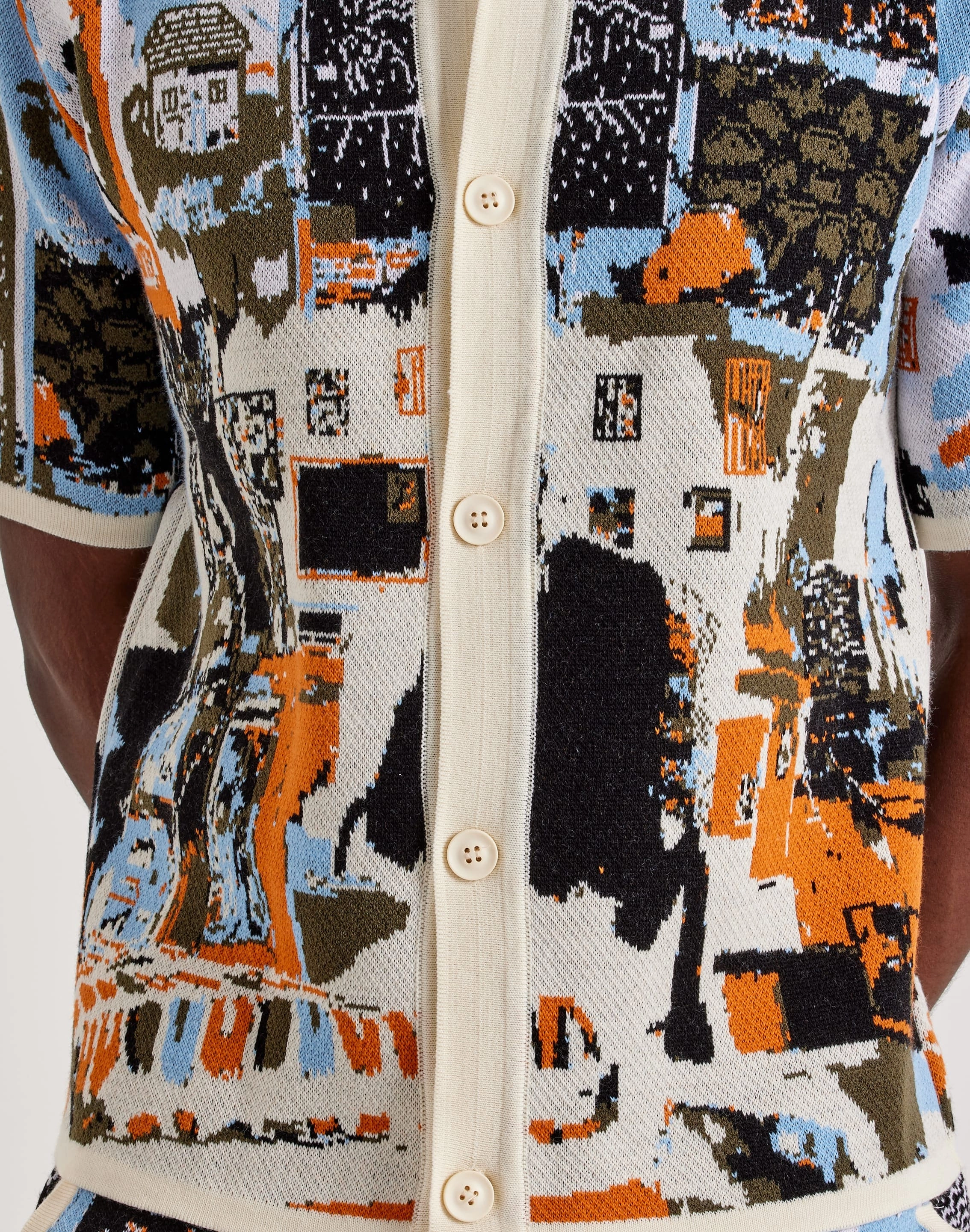 Chapter By Kohli One In A Million Knit Button Shirt