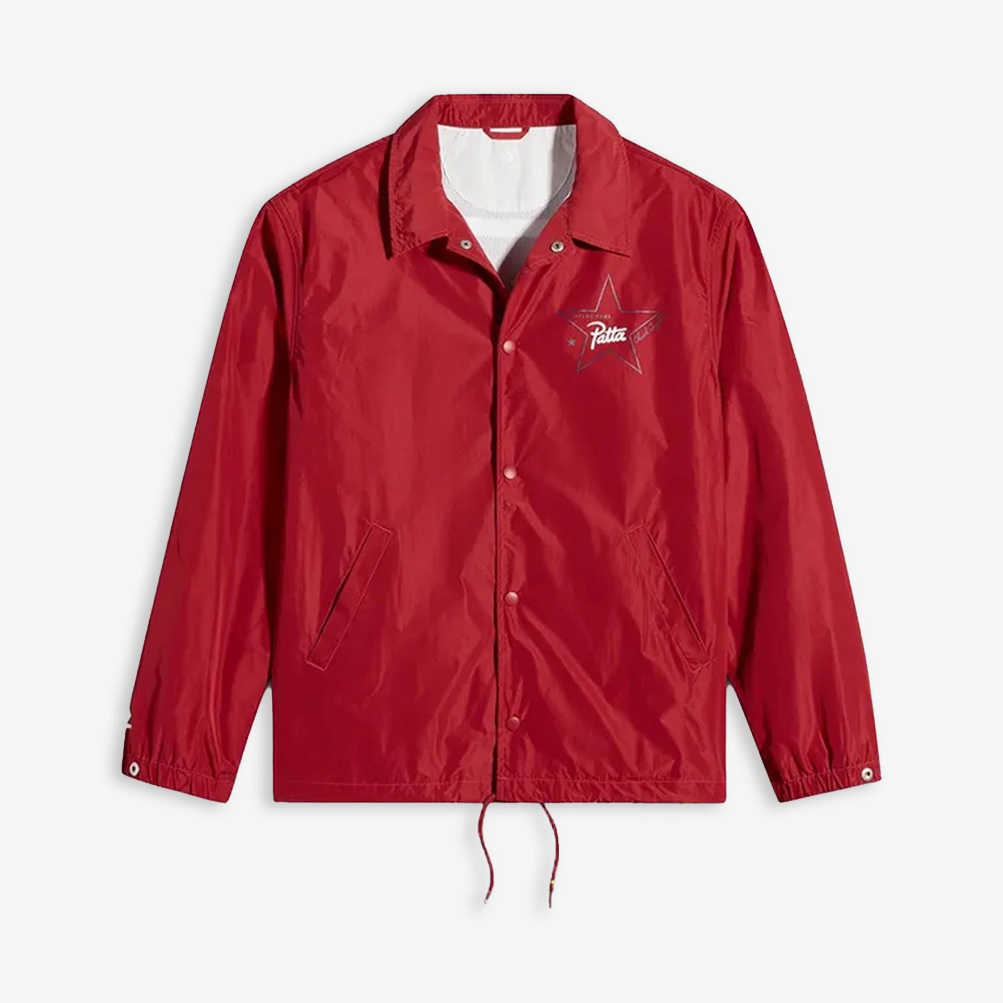 Converse | X PATTA COACHES JACKET { RED