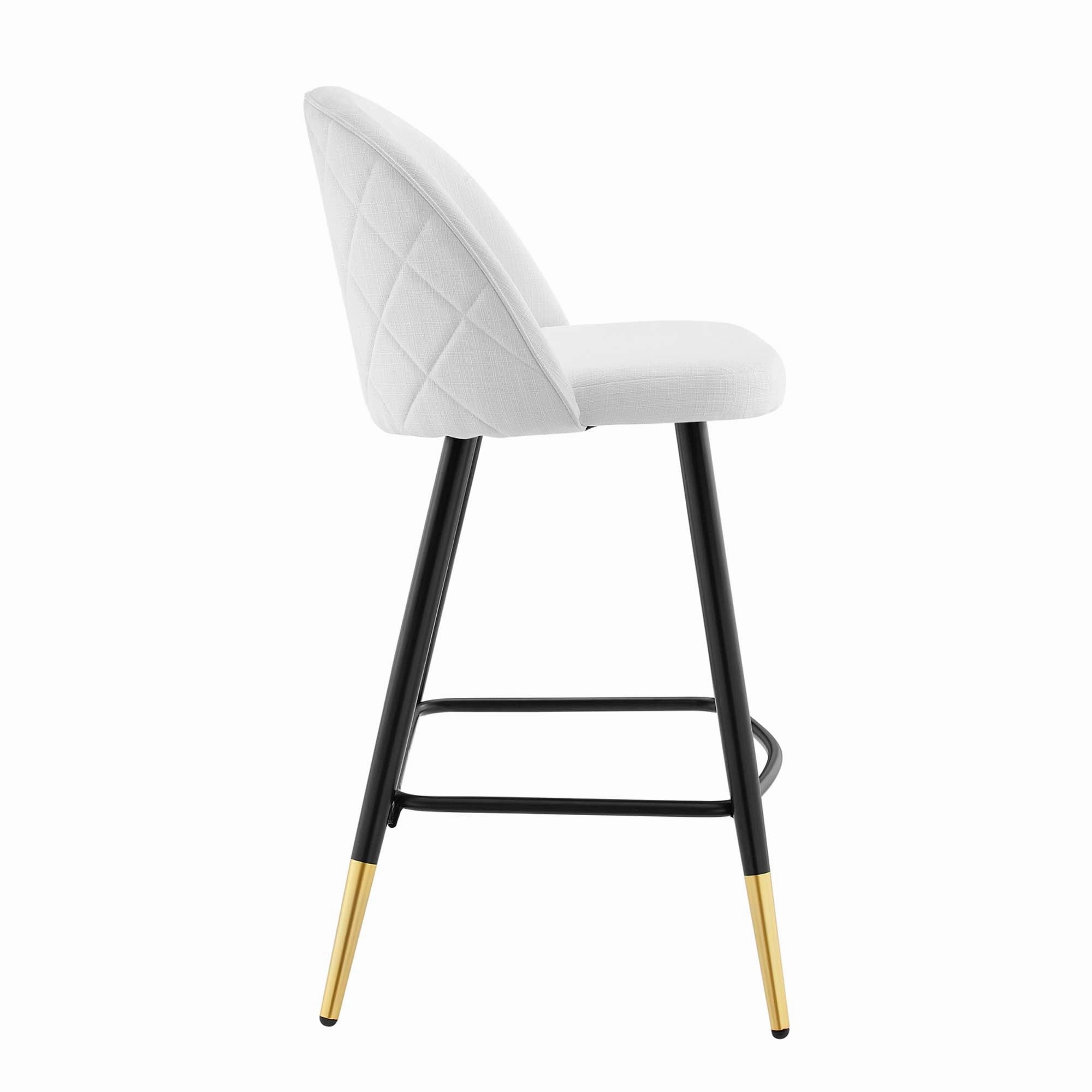 Cordial Fabric Counter Stools - Set of 2 by Modway