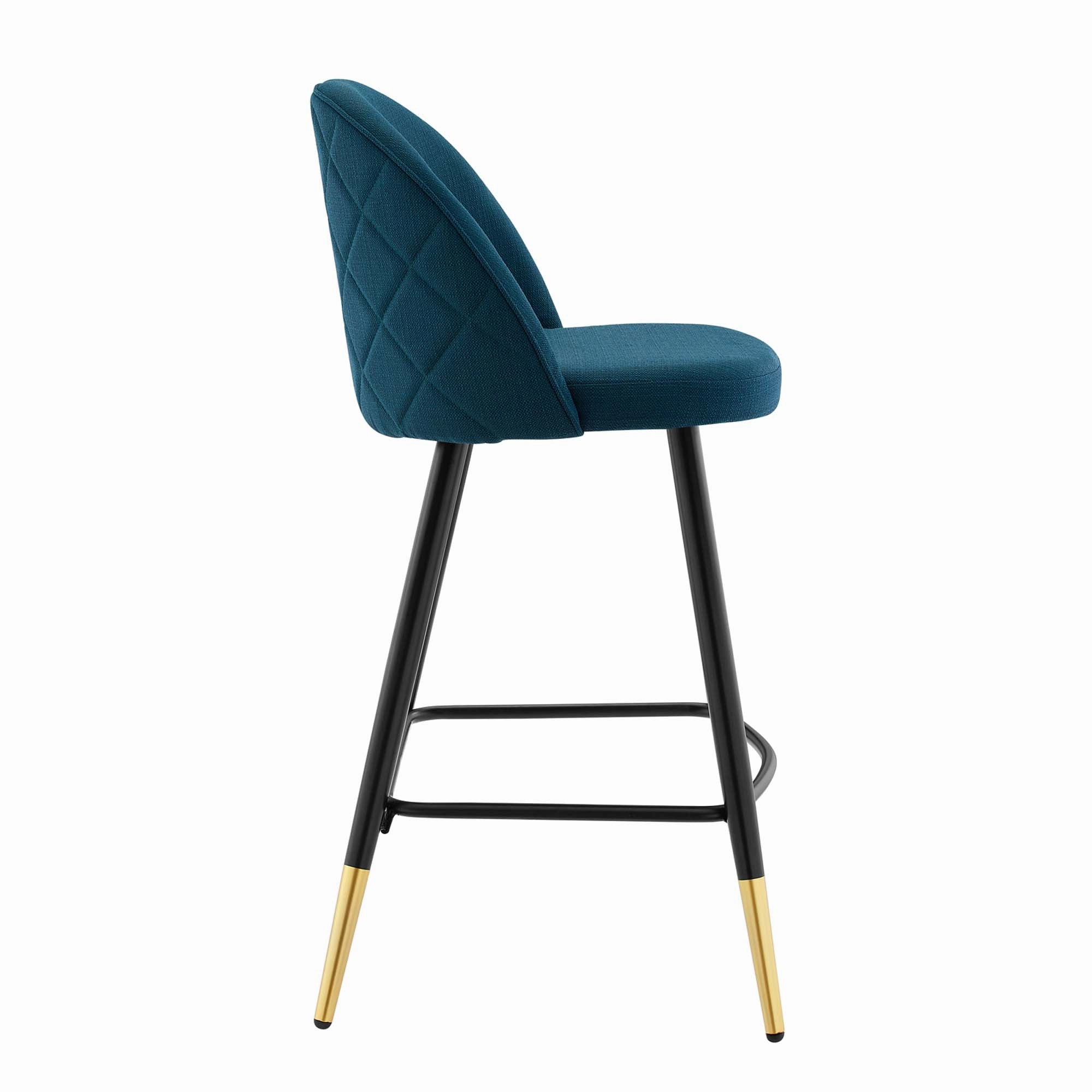 Cordial Fabric Counter Stools - Set of 2 by Modway