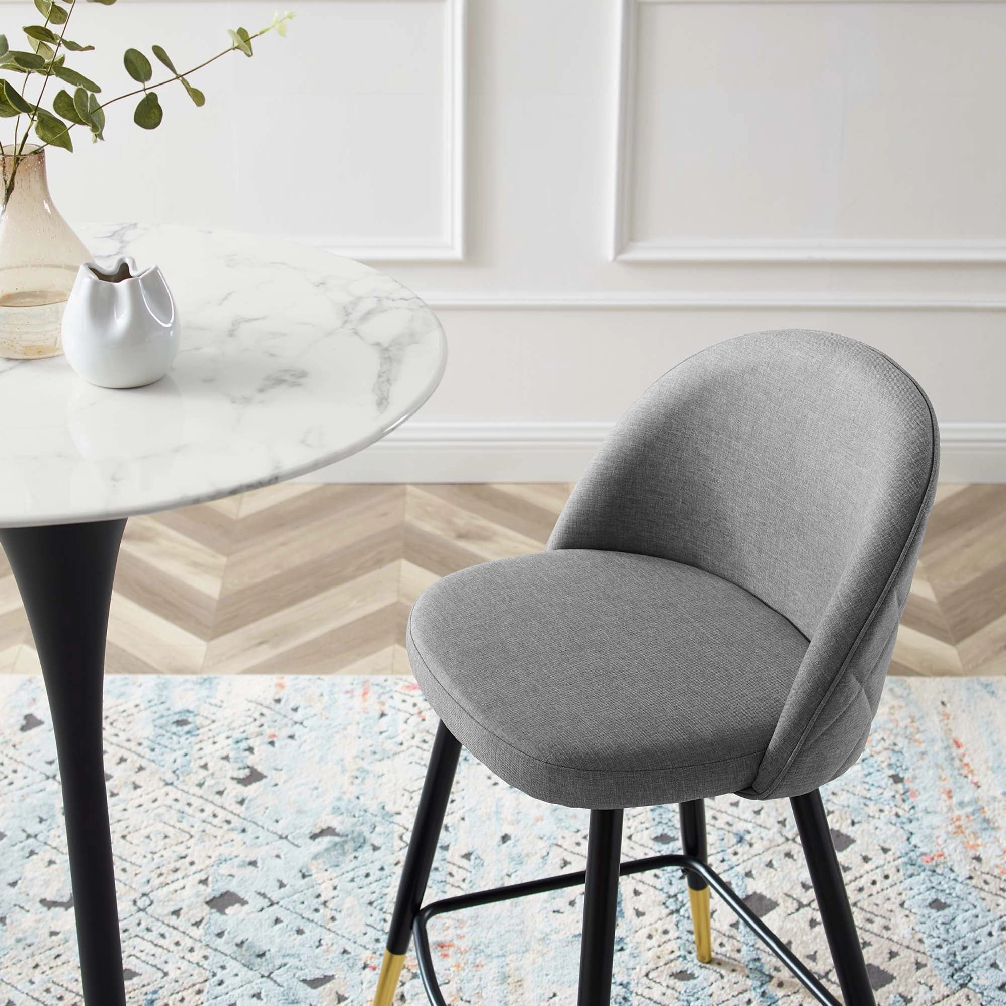 Cordial Fabric Counter Stools - Set of 2 by Modway