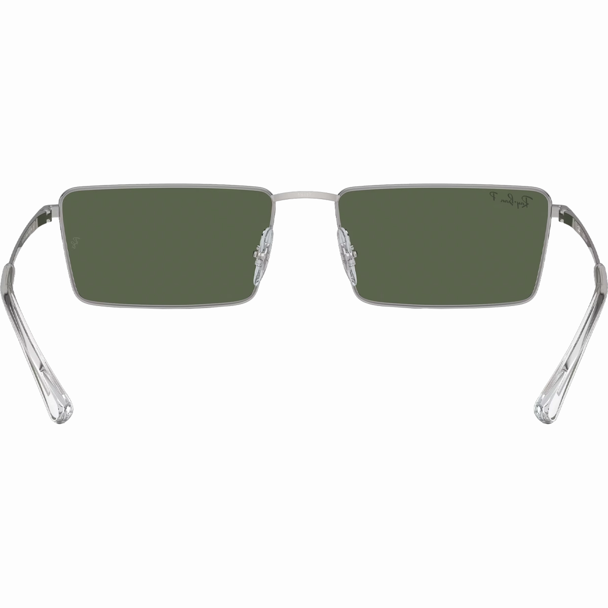 Emy Bio-Based - Polished Silver/Dark Green