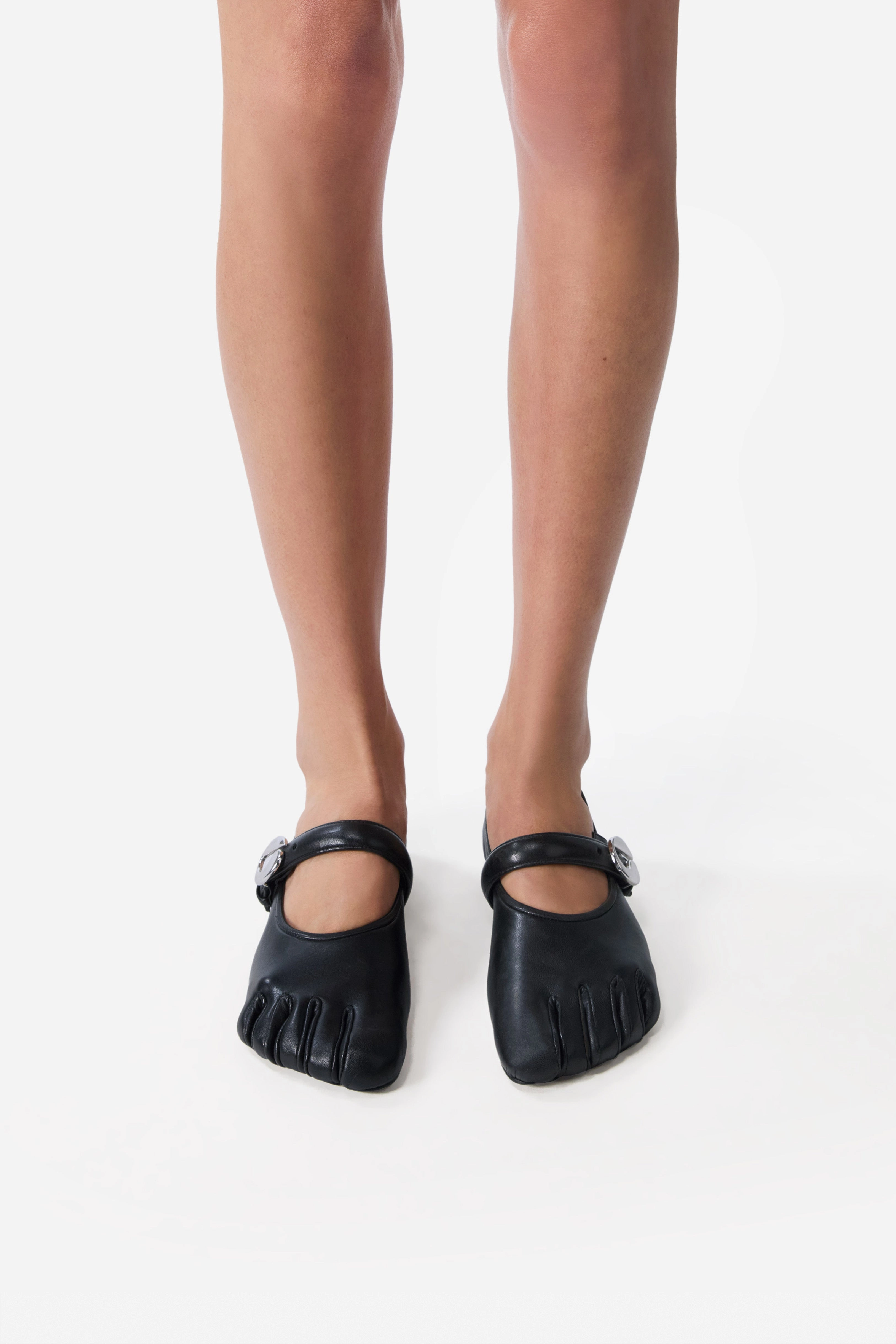 Five-Toe Ballerina Belt Flat