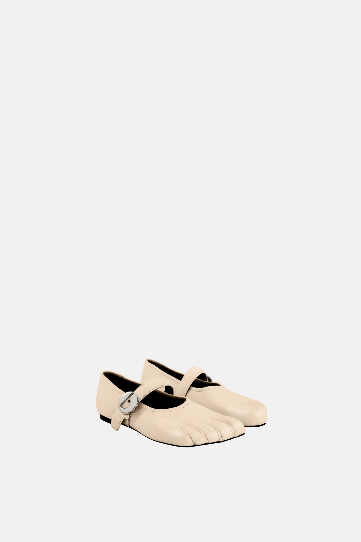 Five-Toe Ballerina Belt Flat