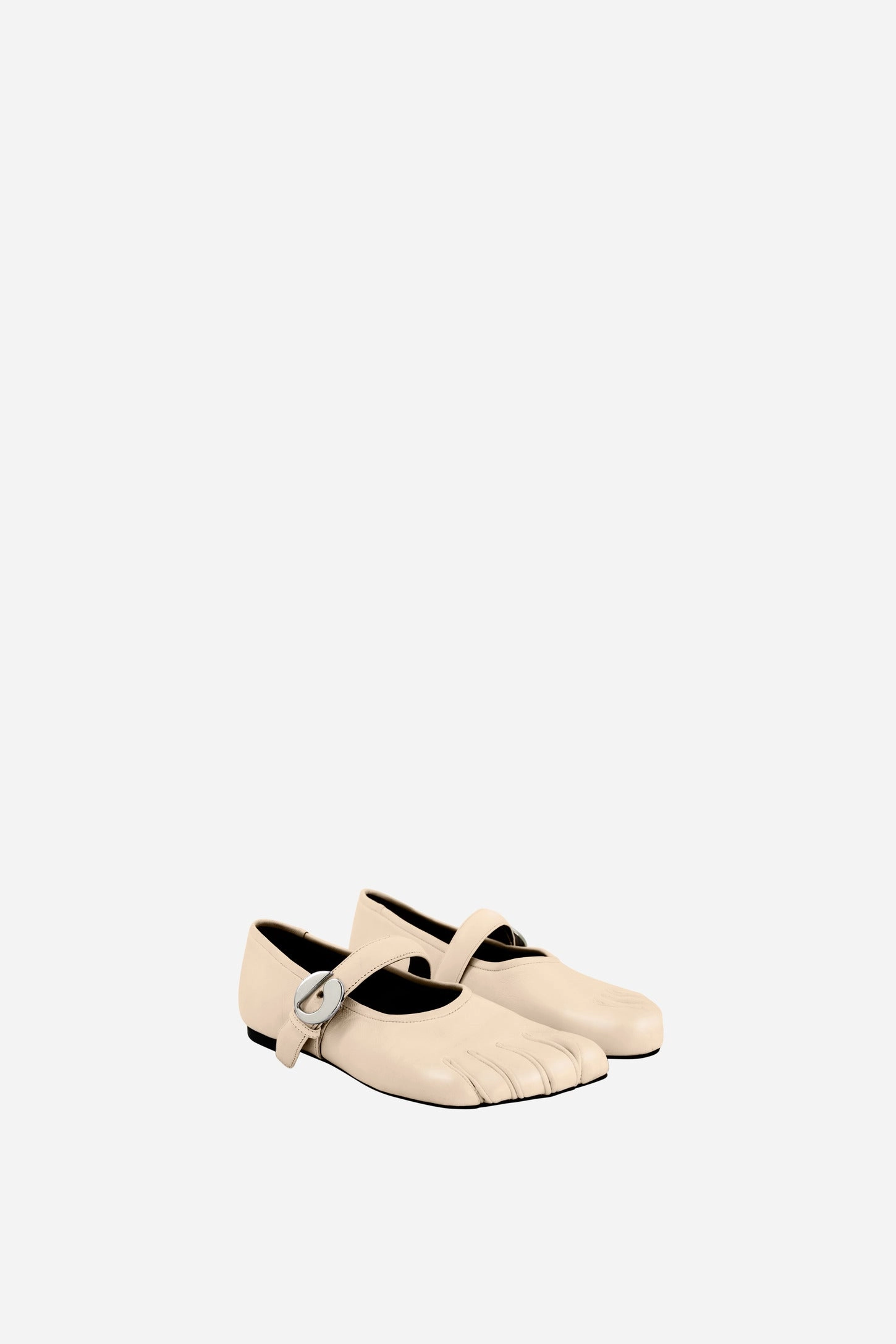 Five-Toe Ballerina Belt Flat