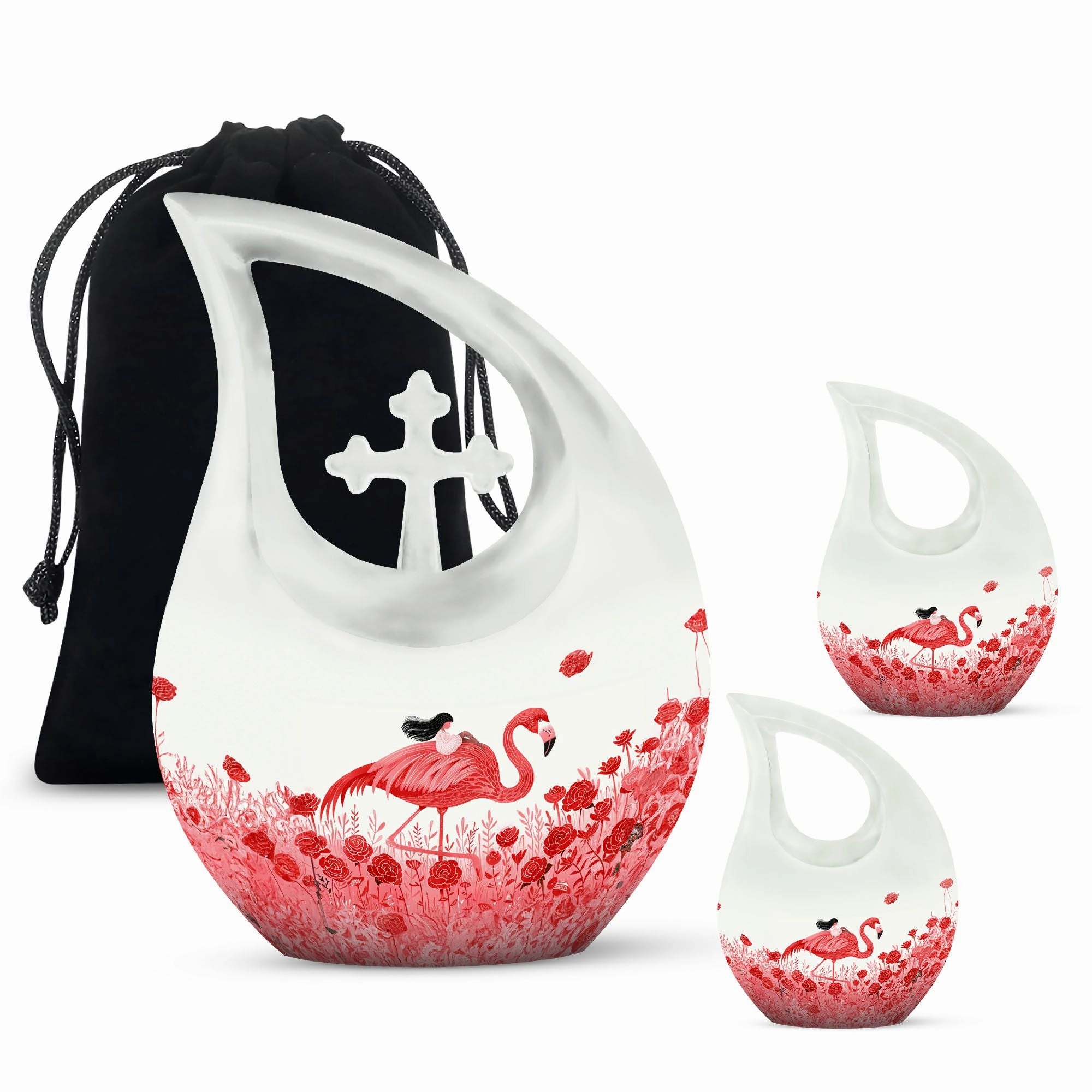 Flamingo Urn : keepsake urns for human ashes