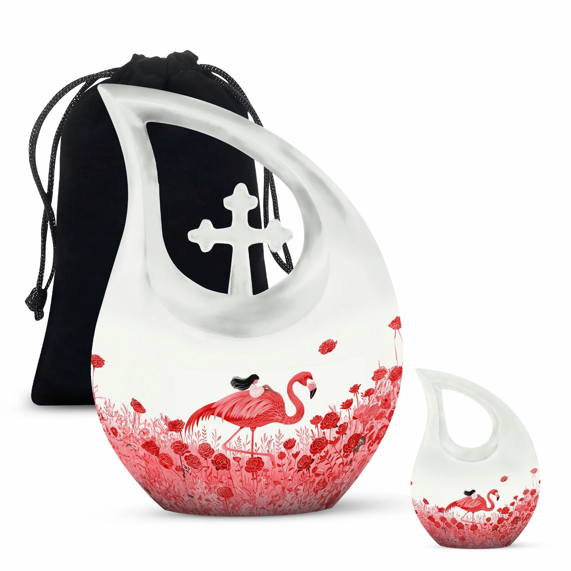 Flamingo Urn : keepsake urns for human ashes