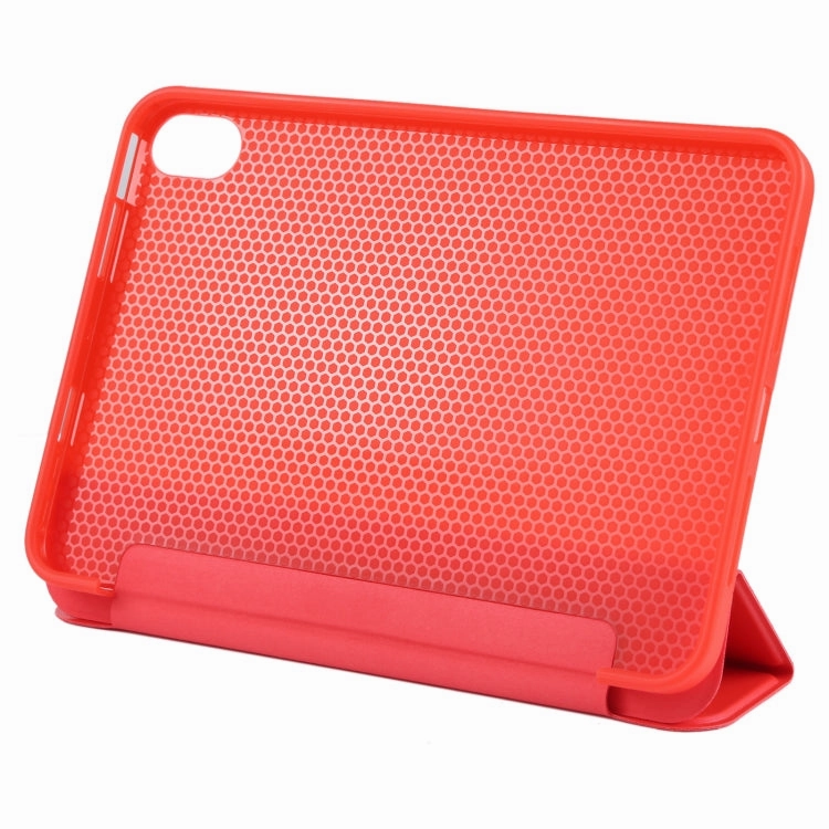 For iPad Mini GEBEI Shockproof Horizontal Flip Tablet Case with Three-folding Holder