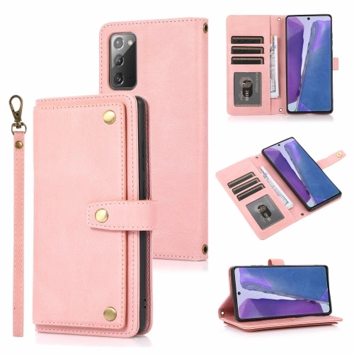 For Samsung Galaxy Note20 PU   TPU Horizontal Flip Leather Case with Holder  Card Slot