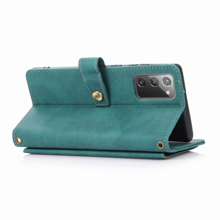 For Samsung Galaxy Note20 PU   TPU Horizontal Flip Leather Case with Holder  Card Slot