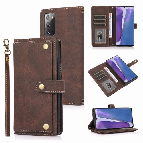 For Samsung Galaxy Note20 PU   TPU Horizontal Flip Leather Case with Holder  Card Slot
