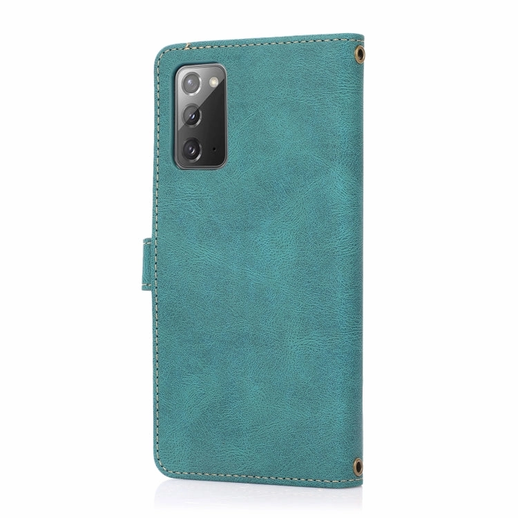 For Samsung Galaxy Note20 PU   TPU Horizontal Flip Leather Case with Holder  Card Slot