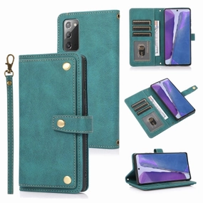 For Samsung Galaxy Note20 PU   TPU Horizontal Flip Leather Case with Holder  Card Slot