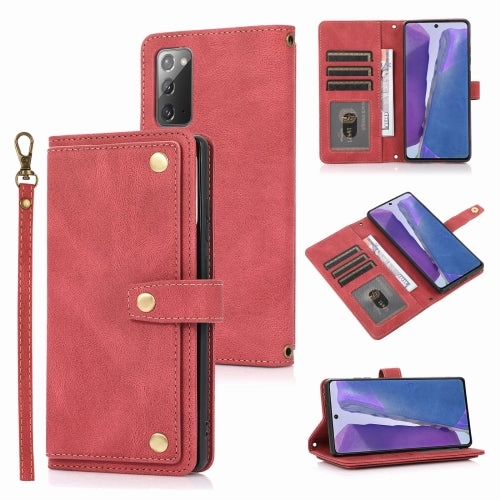 For Samsung Galaxy Note20 PU   TPU Horizontal Flip Leather Case with Holder  Card Slot
