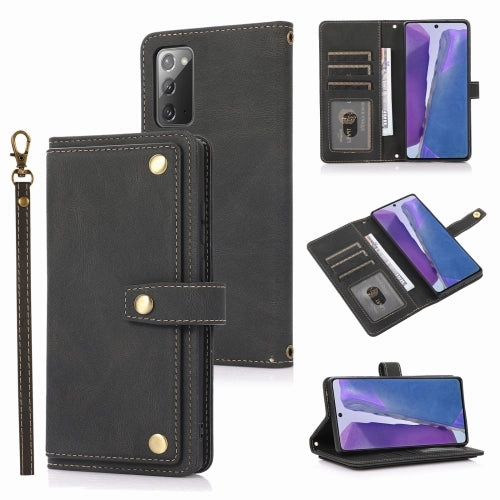 For Samsung Galaxy Note20 PU   TPU Horizontal Flip Leather Case with Holder  Card Slot