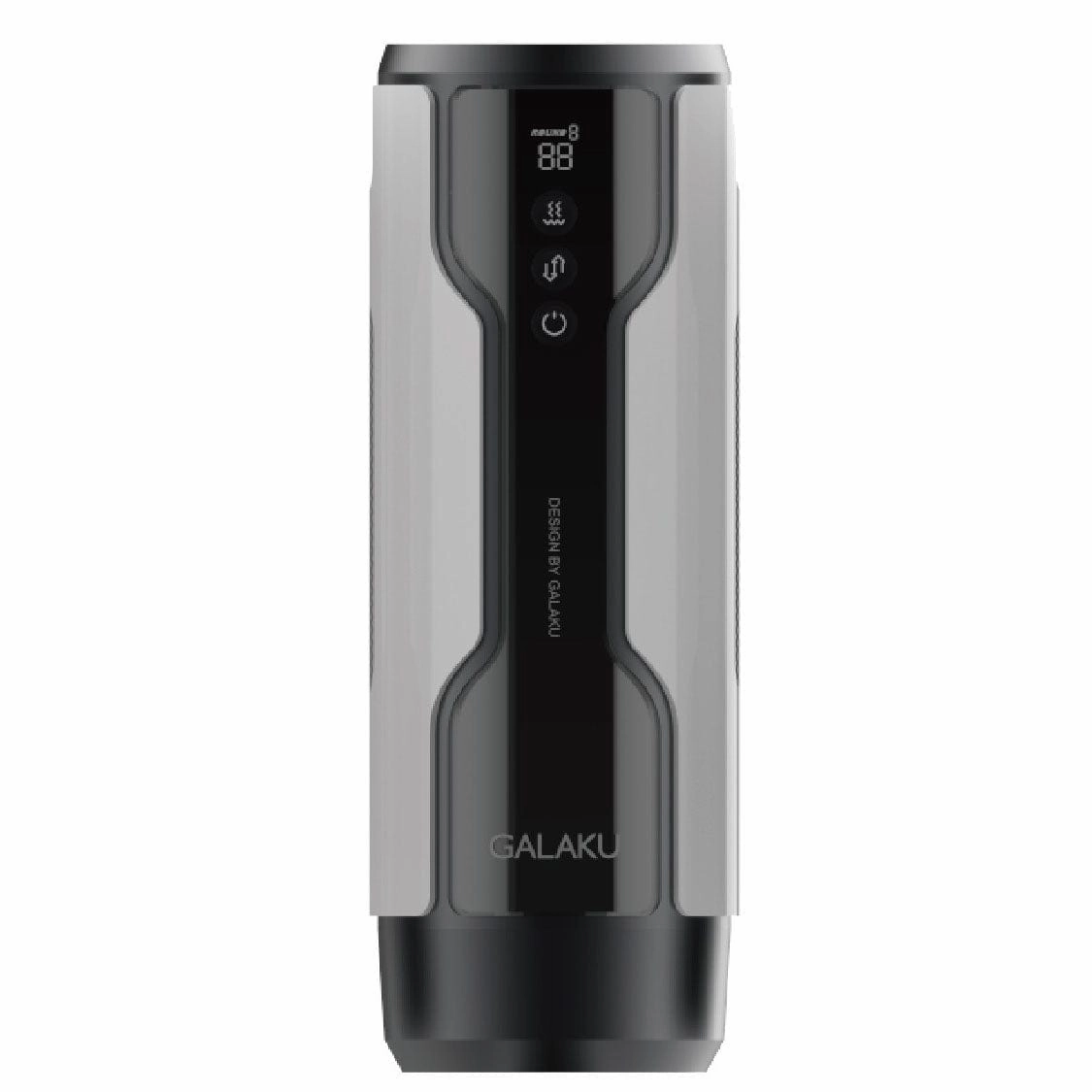 Galaku - Thrusting Vibrating Automatic Masturbator (White)