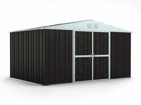 Garden Shed 3.83m x 2.69m x 2.17m Ironsand