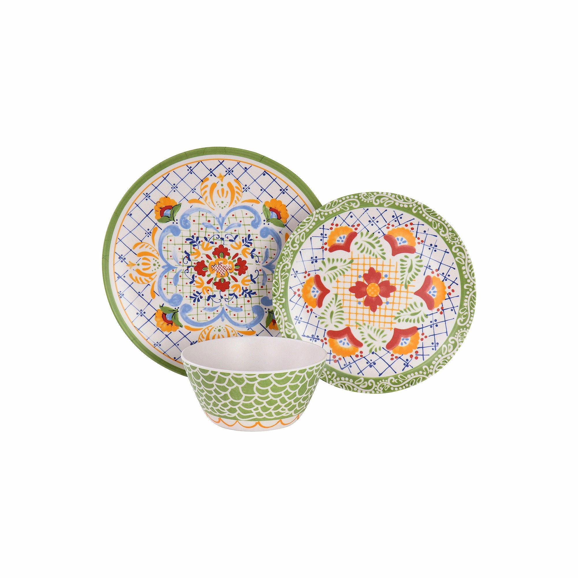 Gibson 12-Pc. Dinnerware Set 975119211M - MULTI ONE SIZE