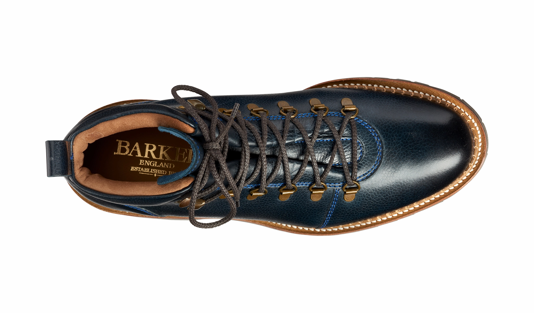 Glencoe - Navy Grain