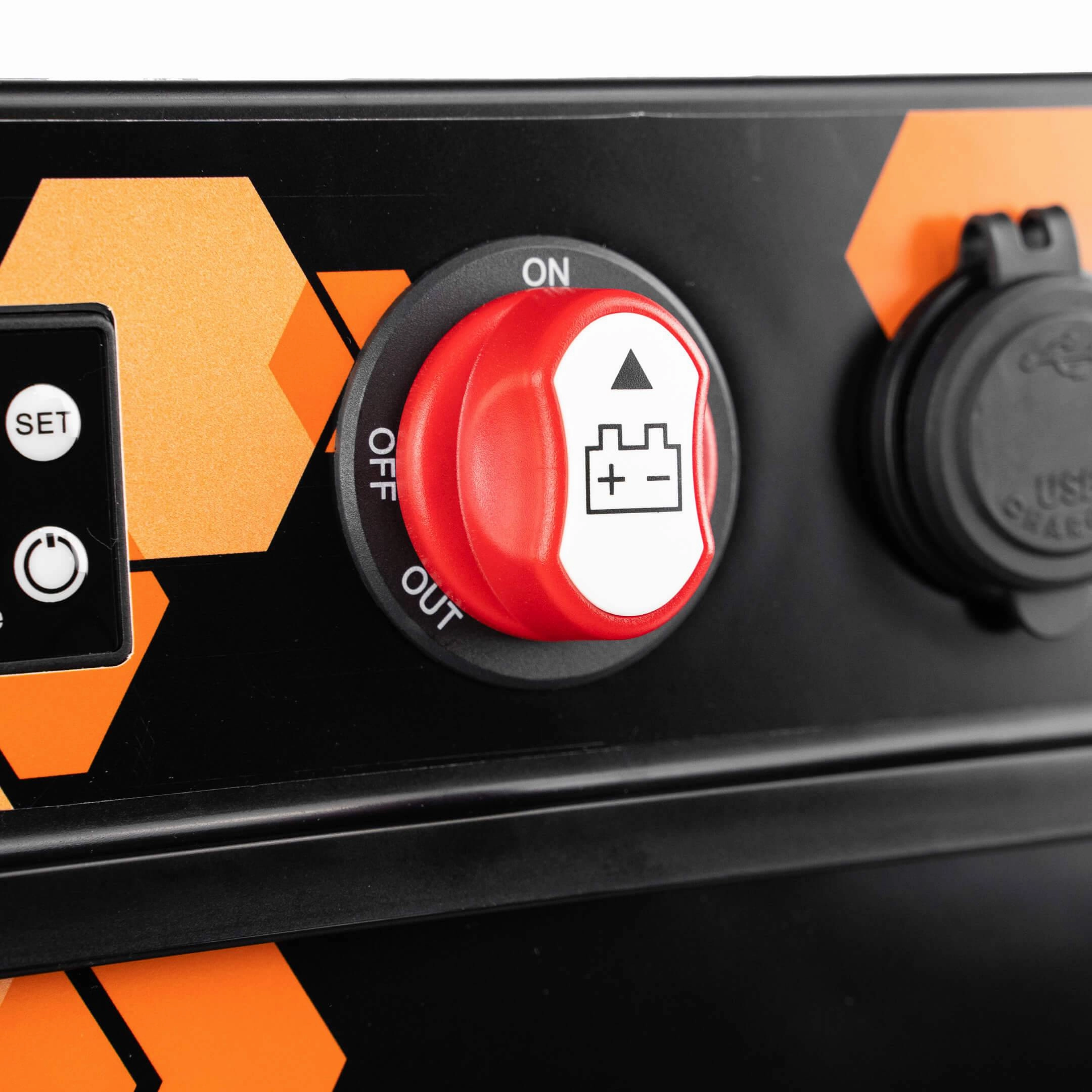 GoFurther | Battery Box Bundle | with iTECHDCDC25 Charger and iTECH120X Lithium Battery